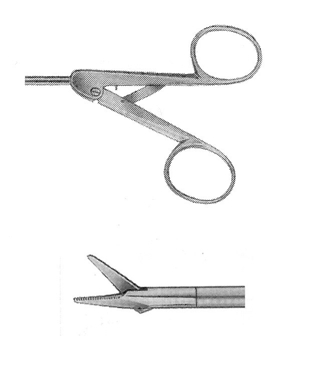 İZOLESİZ MAKAS Z MODEL SAPLI ÇAP : 5MM L:36CM
